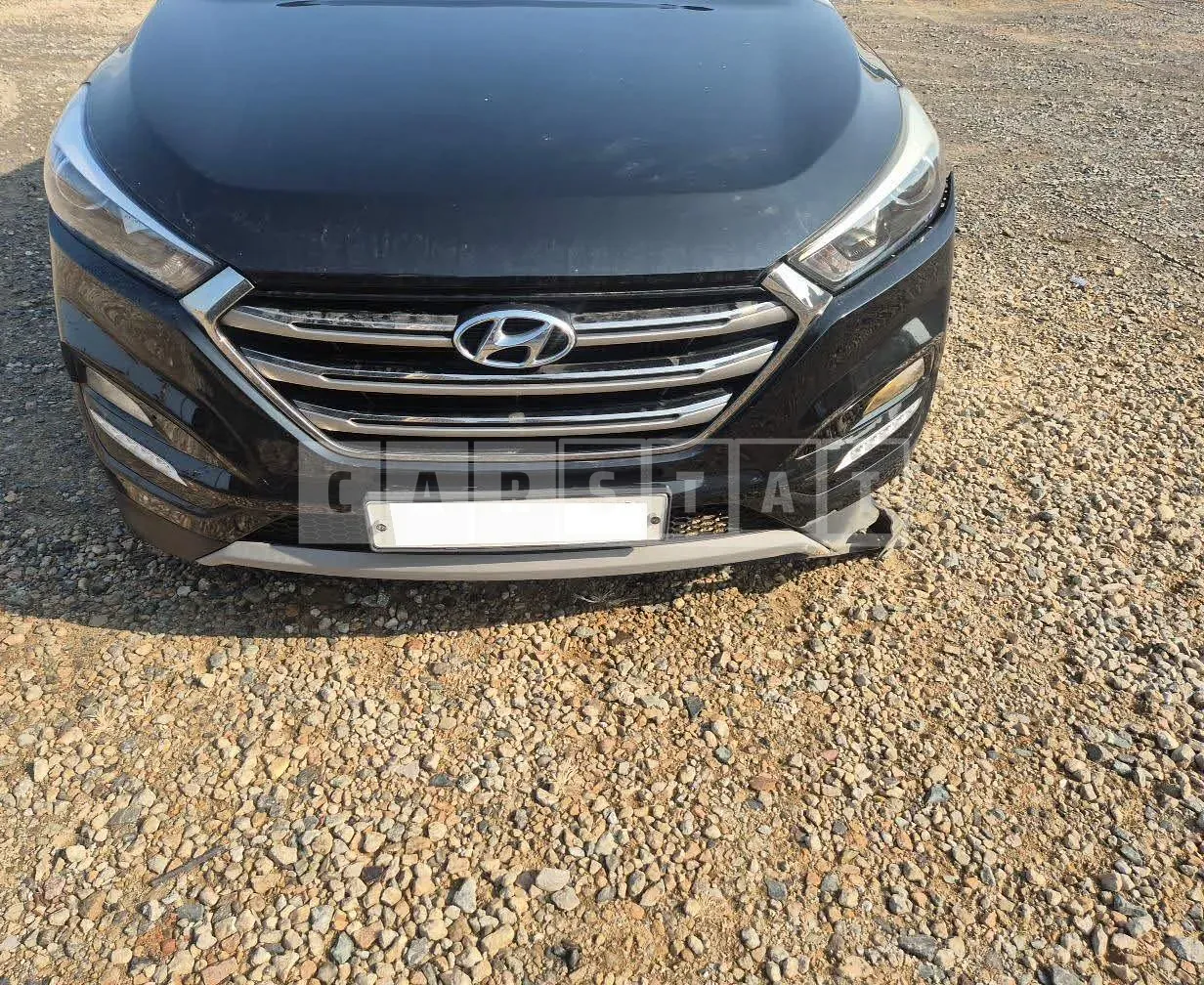 Photo 2 of 14: 2017 Hyundai Tucson, VIN KMHJ581ADJU509222 — Korean insurance auction