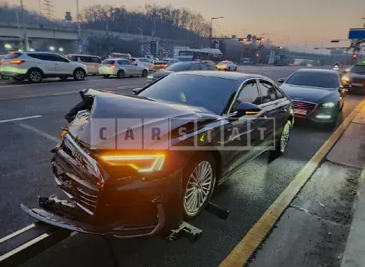 Photo 2 of 9: 2020 Audi A6 40 TDI quattro, VIN WAUZZZF29LN045307 — Korean insurance auction