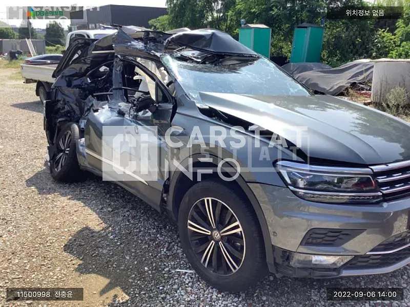 Photo 2 of 11: 2020 Volkswagen Tiguan TDI, VIN WVGZZZ5NZLW409073 — Korean insurance auction