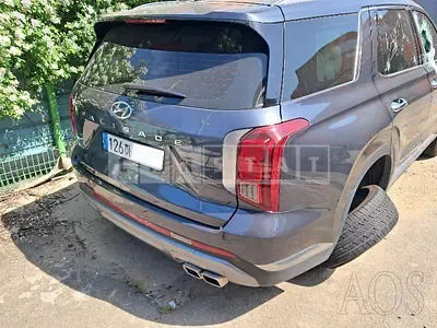 Photo 1 of 24: 2022 Hyundai Palisade, VIN KMHR281ABPU533248 — Korean insurance auction