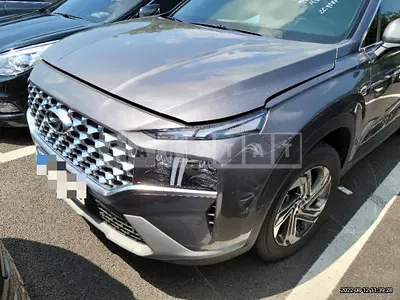 Photo 1 of 26: 2021 Hyundai Santa Fe, VIN KMHS381LGMU377125 — Korean insurance auction