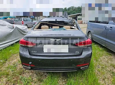 Photo 1 of 9: 2016 Genesis G80 3.3, VIN KMHGL41DDHU207772 — Korean insurance auction