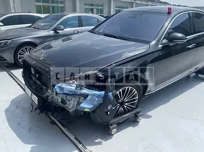 Photo 1 of 10: 2021 Mercedes-Benz S350d — Korean insurance auction
