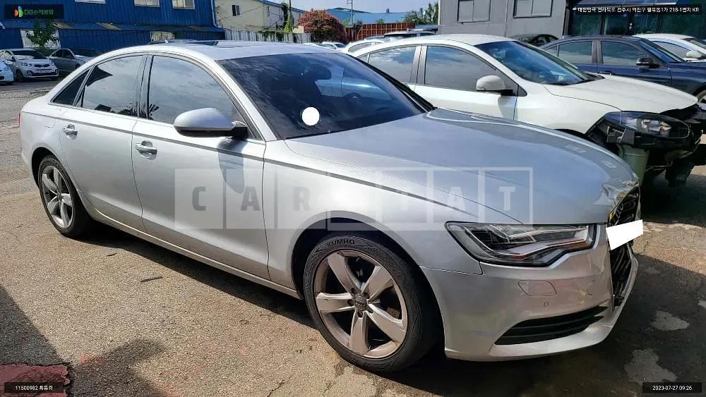 Photo 2 of 6: 2015 Audi A6 35 TDI, VIN WAUZZZ4G9FN028431 — Korean insurance auction