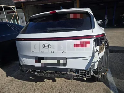 Photo 1 of 40: 2023 Hyundai Kona, VIN KMHHB813DPU005918 — Korean insurance auction