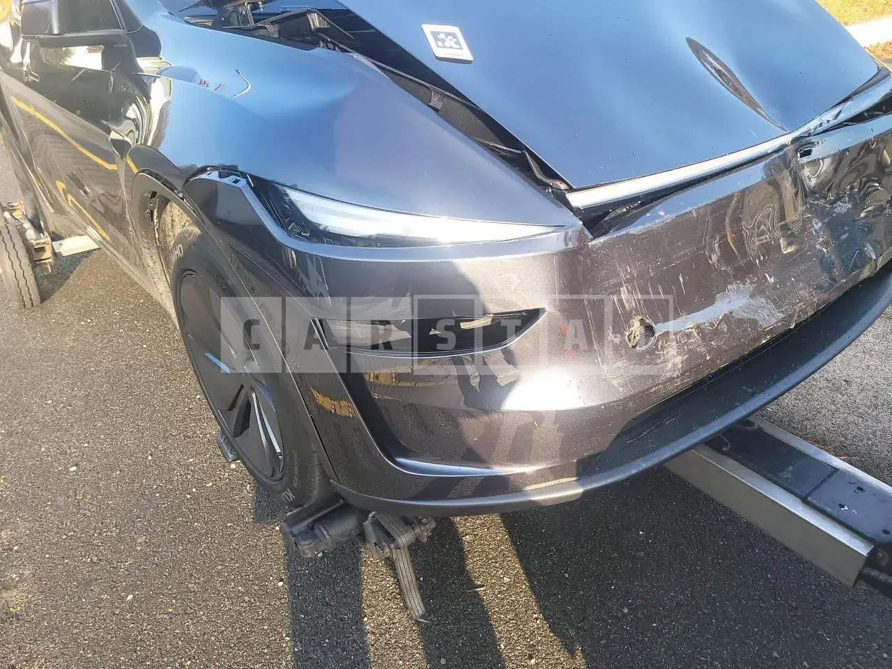 Photo 2 of 8: 2025 Tesla Model Y RWD, VIN LRWYGCFJ9SC365758 — Korean insurance auction