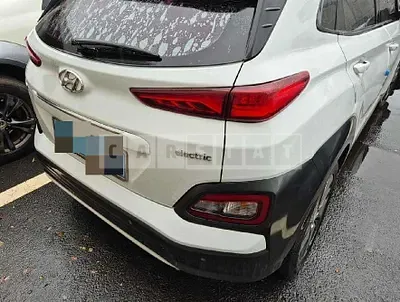 Photo 1 of 9: 2018 Hyundai Kona Electric Car — Korean insurance auction