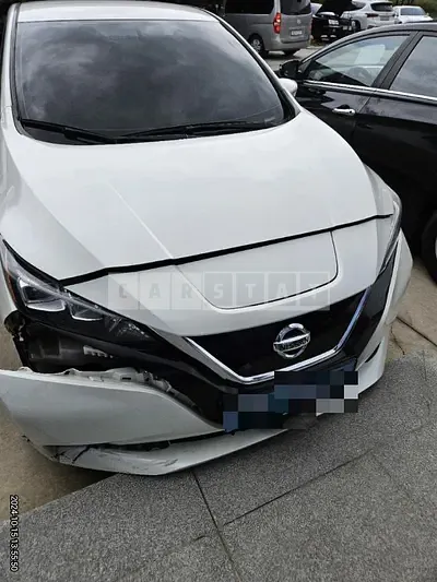 Photo 1 of 11: 2019 Nissan Leaf — Korean insurance auction