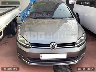 Photo 1 of 9: 2016 Volkswagen Golf 2.0 TDI BMT, VIN WVWZZZAUZGW091457 — Korean insurance auction