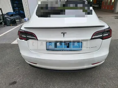 Photo 1 of 8: 2021 Tesla Model 3 Long Range — Korean insurance auction