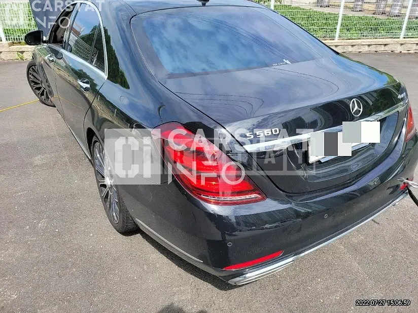Photo 2 of 24: 2019 Mercedes-Benz Simmaryz-Benz S 560 4Matic — Korean insurance auction