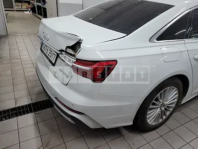 Photo 1 of 39: 2020 Audi A6 45 TFSI, VIN WAUZZZF21LN102471 — Korean insurance auction
