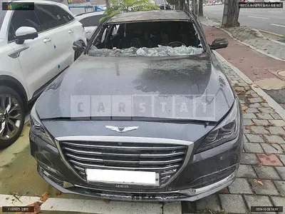 Photo 1 of 22: 2017 Hyundai Genesis G80, VIN KMHGM41DDJU258825 — Korean insurance auction