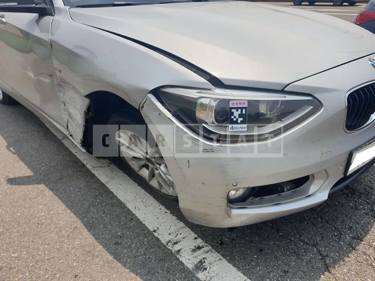 Photo 2 of 14: 2015 BMW 118d, VIN WBA1C1107FJ836078 — Korean insurance auction