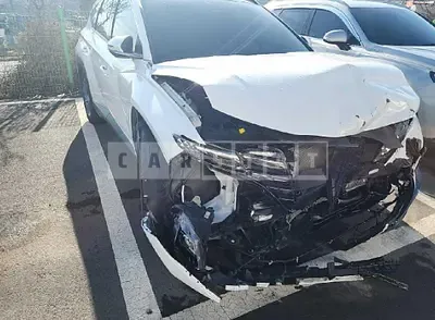Photo 1 of 13: 2022 Hyundai Tucson, VIN KMHJE811BNU037673 — Korean insurance auction