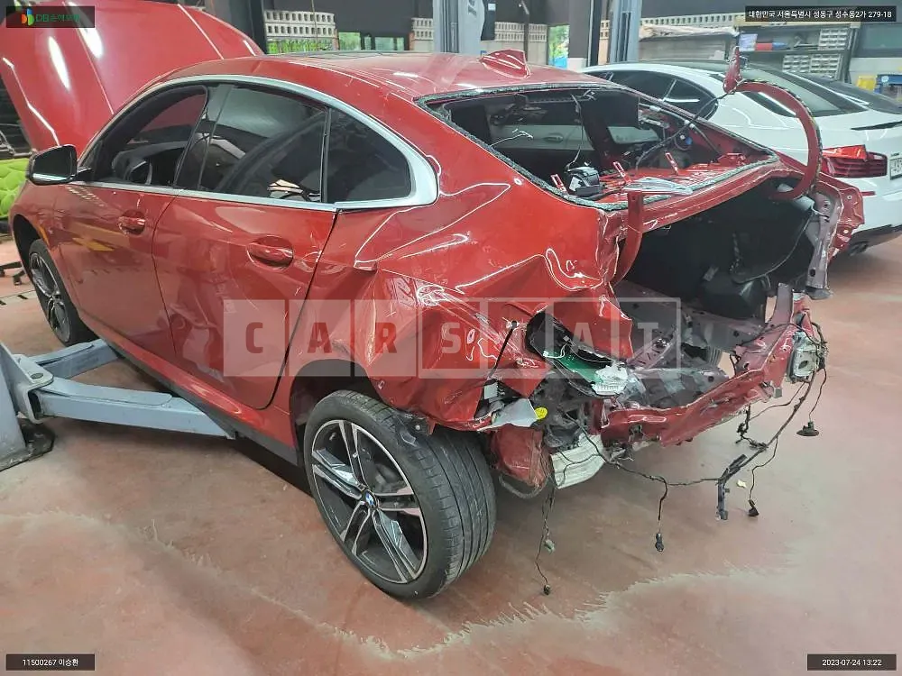 Photo 2 of 48: 2021 BMW 218d Gran Coupe, VIN WBA31AM03M7H19895 — Korean insurance auction