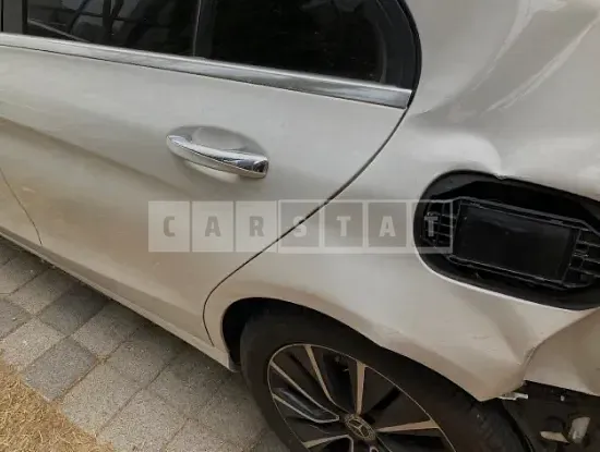 Photo 2 of 9: 2020 Mercedes-Benz C200, VIN W1KWF8AB7LR569649 — Korean insurance auction