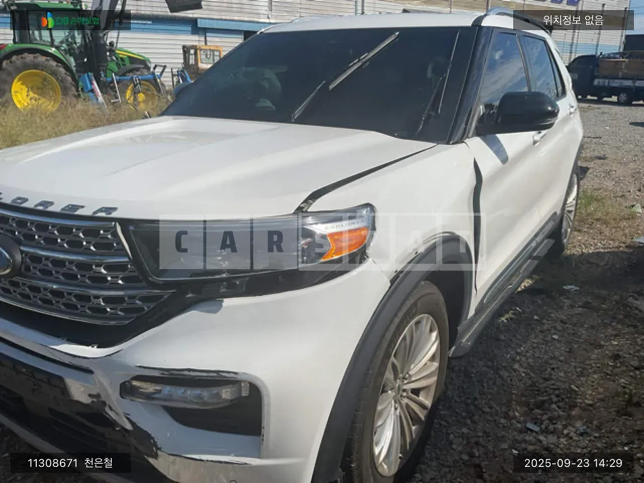 Photo 2 of 12: 2020 Ford Explorer 2.3, VIN 1FMSK8FHXLGC70066 — Korean insurance auction