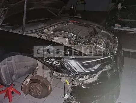 Photo 2 of 9: 2020 Audi A6 40 TDI Four, VIN WAUZZZF28LN045248 — Korean insurance auction