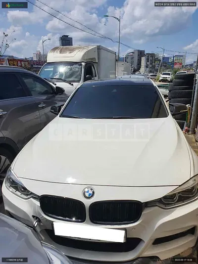 Photo 1 of 9: 2017 BMW 320i, VIN WBA8A9107JK884167 — Korean insurance auction