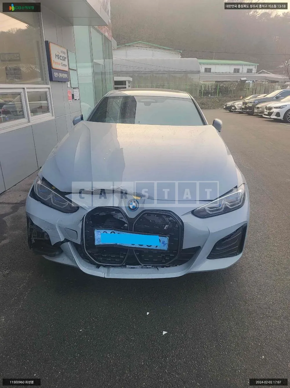 Photo 2 of 12: 2023 BMW i4 eDrive 40, VIN WBY71AW0XPFP09050 — Korean insurance auction