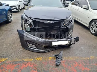 Photo 1 of 6: 2015 Kia K5, VIN KNAGN418BFA591222 — Korean insurance auction