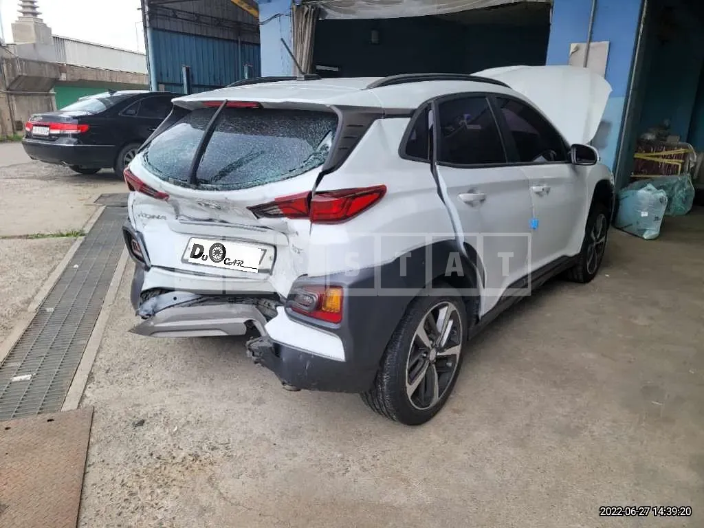 Photo 2 of 6: 2018 Hyundai Kona, VIN KMHK4815GJU035022 — Korean insurance auction