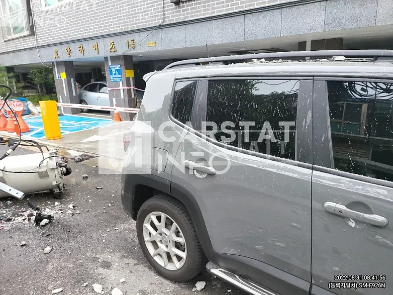 Photo 2 of 17: 2021 Jeep Zip Renegade 2.4 FWD, VIN 1C4NJCDB4MPN14852 — Korean insurance auction