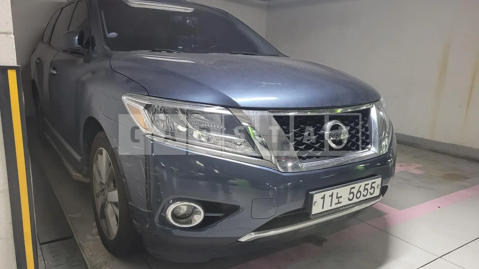 Photo 2 of 5: 2015 Nissan Pathfinder 3.5, VIN 5N1AR2MM6FC631292 — Korean insurance auction
