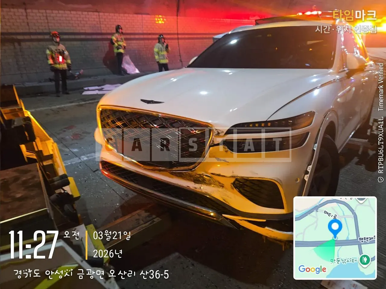 Photo 2 of 22: 2025 Genesis GV70, VIN KMTMA81BDSU250461 — Korean insurance auction