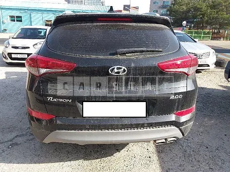 Photo 2 of 24: 2018 Hyundai Tucson, VIN KMHJ381ABJU735397 — Korean insurance auction