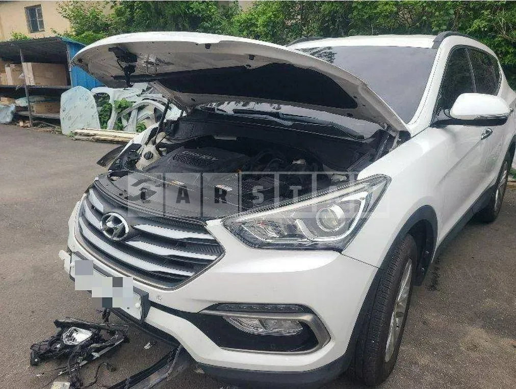 Photo 2 of 14: 2017 Hyundai Santa Fe 2.0 — Korean insurance auction