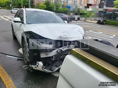 Photo 1 of 39: 2021 Hyundai IONIQ 5 Long Range, VIN KMHKN81AFNU042404 — Korean insurance auction