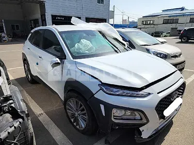 Photo 1 of 15: 2020 Hyundai Kona, VIN KMHK4815GLU534326 — Korean insurance auction