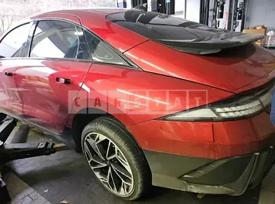 Photo 1 of 25: 2022 Hyundai IONIQ 6 AWD, VIN KMHM541CPPA000514 — Korean insurance auction