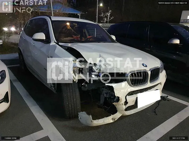 Photo 2 of 15: 2017 BMW X3 xDrive20d, VIN WBAWZ510XG0M28466 — Korean insurance auction