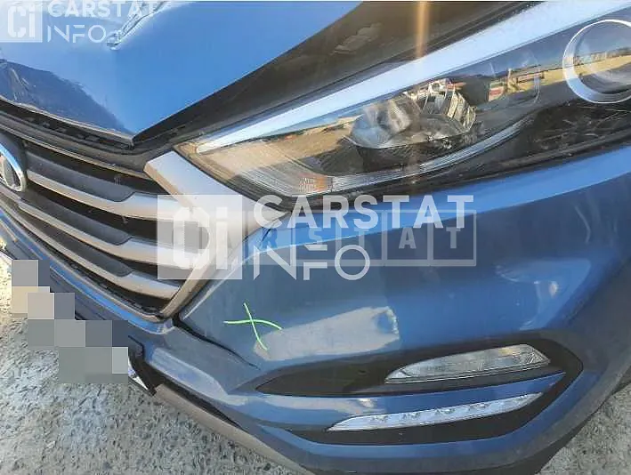 Photo 2 of 9: 2015 Hyundai Tucson, VIN KMHJ381ABGU074238 — Korean insurance auction