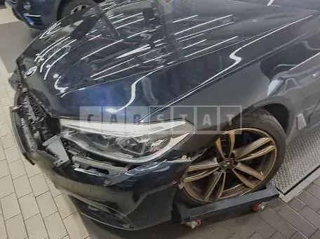 Photo 2 of 8: 2018 BMW 530i xDrive, VIN WBAJD9105JWC81593 — Korean insurance auction
