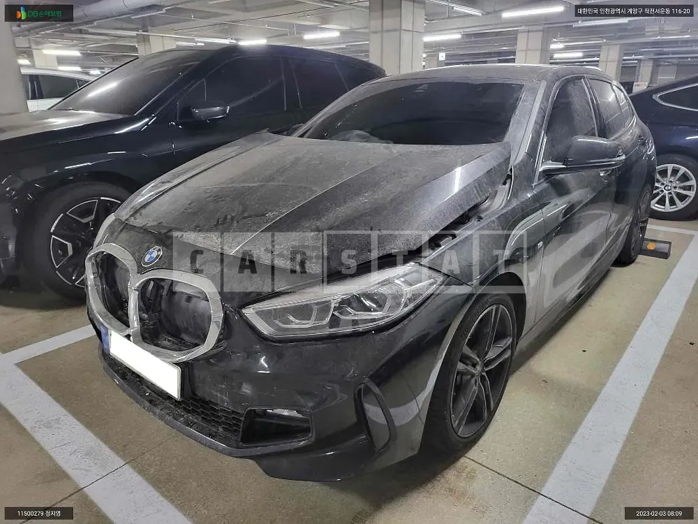 Photo 2 of 10: 2021 BMW 120i, VIN WBA7L7100M7J17049 — Korean insurance auction
