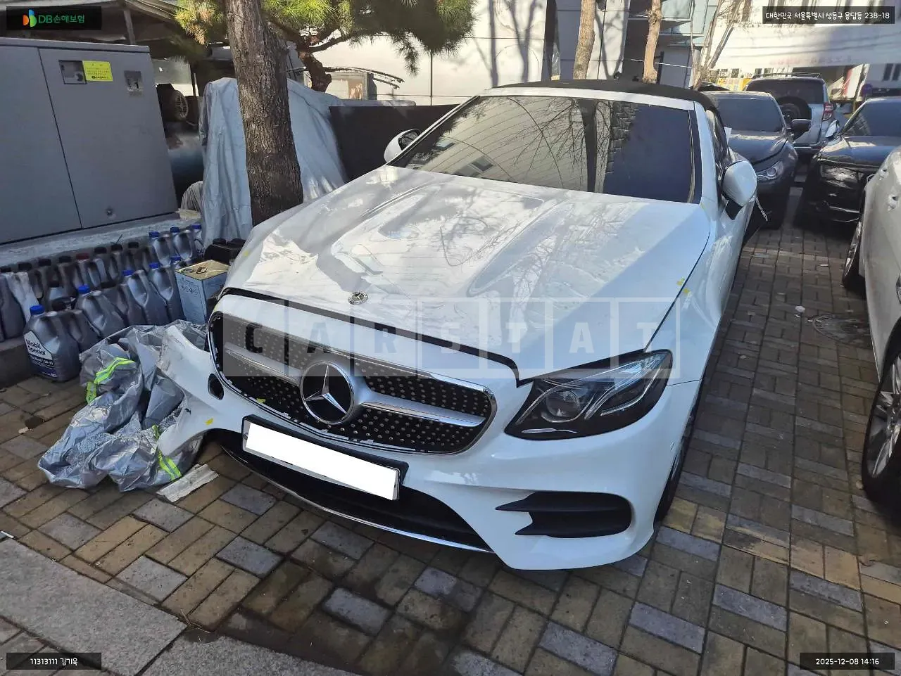 Photo 2 of 11: 2020 Mercedes-Benz E220d Cabriolet, VIN W1K1K1EB4LF135164 — Korean insurance auction