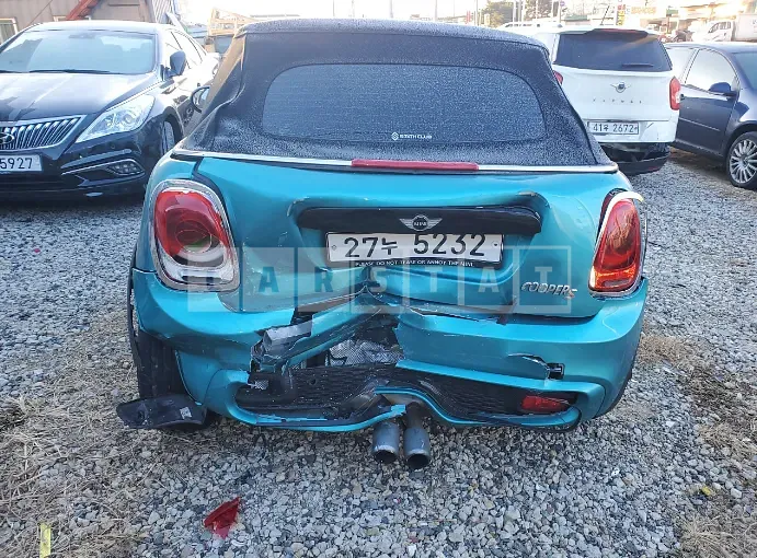 Photo 2 of 8: 2017 MINI Cooper S Convertible, VIN WMWWG9103H3A89291 — Korean insurance auction
