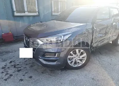 Photo 1 of 15: 2020 Hyundai Tucson, VIN KMHJ3812GLU229574 — Korean insurance auction
