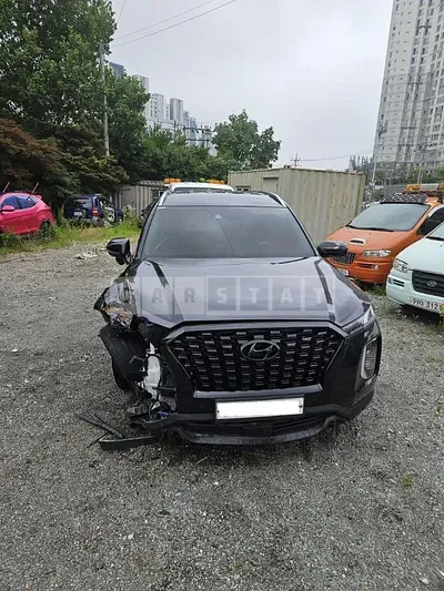 Photo 1 of 16: 2020 Hyundai Palisade, VIN KMHR381EBLU108256 — Korean insurance auction