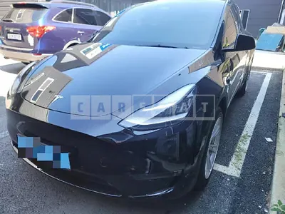 Photo 1 of 10: 2021 Tesla Cantsetra Model Y Long Range — Korean insurance auction