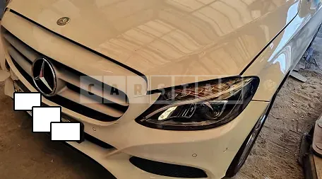 Photo 2 of 38: 2017 Mercedes-Benz C 200, VIN WDDWF4CB6HF504323 — Korean insurance auction