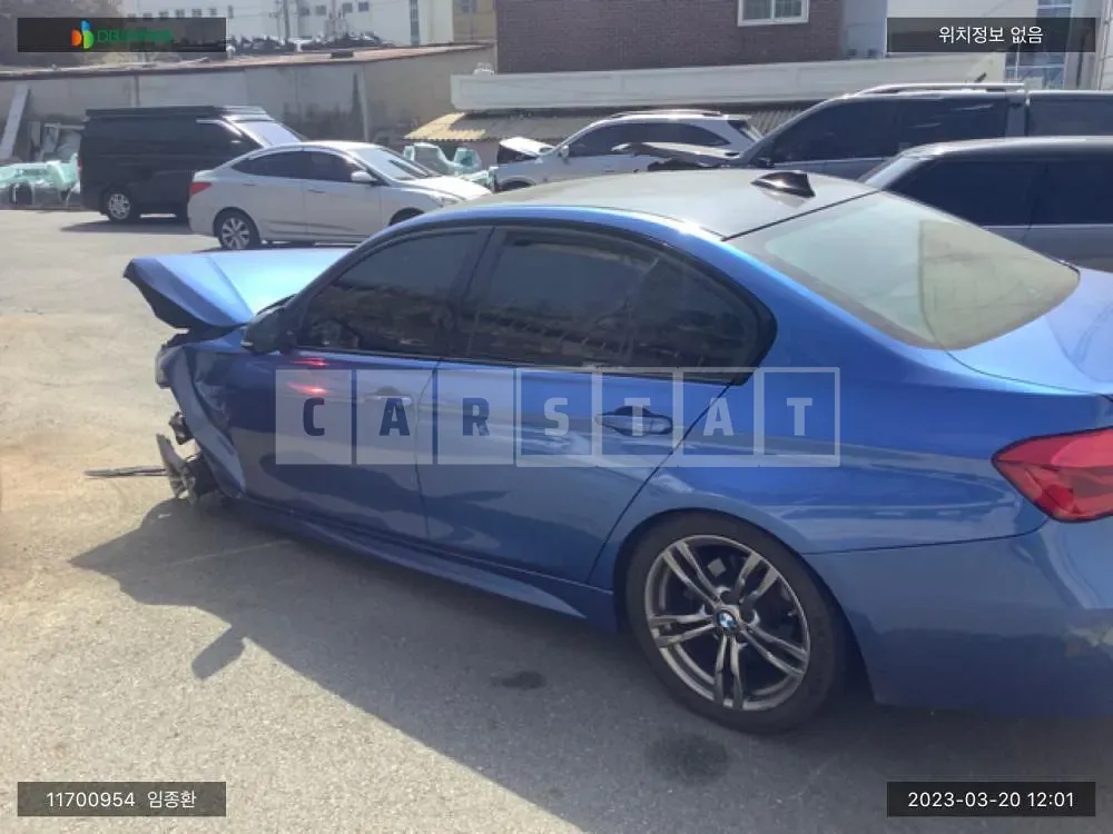 Photo 2 of 9: 2017 BMW 320d, VIN WBA8C5100HK854263 — Korean insurance auction