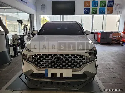 Photo 1 of 114: 2021 Hyundai Santa Fe 2.2, VIN KMHS281HGMU344697 — Korean insurance auction