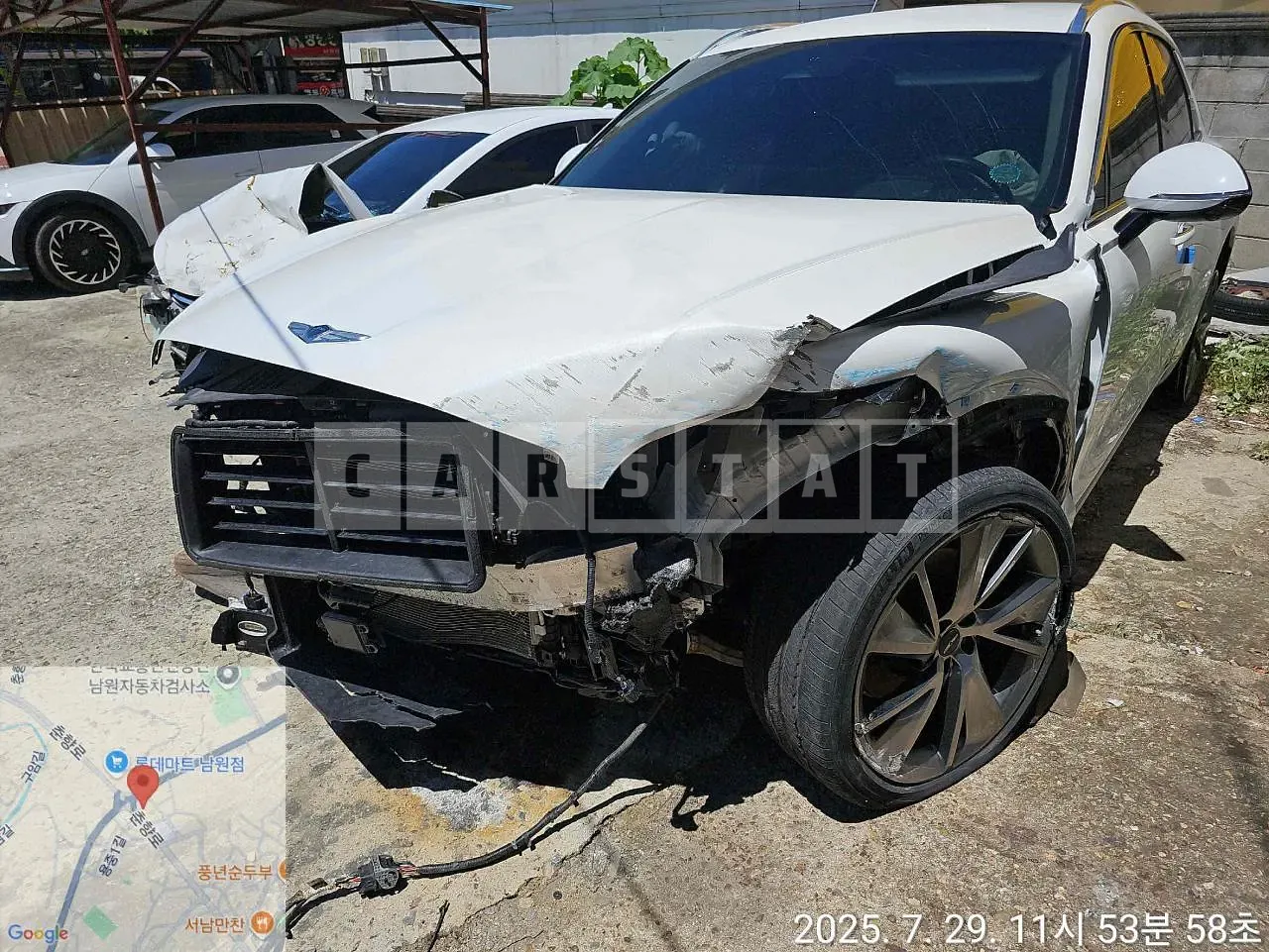 Photo 2 of 14: 2022 Genesis GV70, VIN KMTMA81BDNU063194 — Korean insurance auction