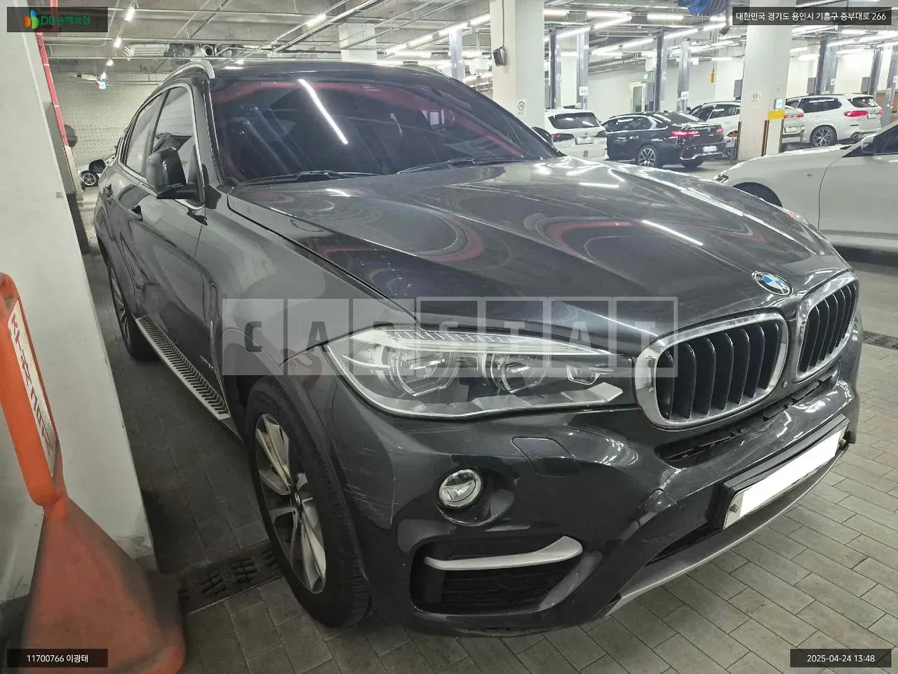 Photo 2 of 10: 2015 BMW X6 xDrive30d, VIN WBAKV2108F0R23899 — Korean insurance auction