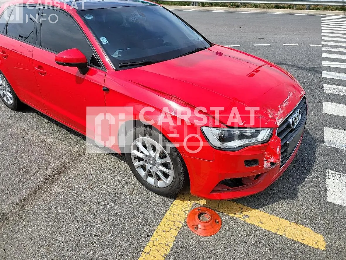 Photo 2 of 4: 2015 Audi A3 Sportback 25TDI, VIN WAUZZZ8V1FA116194 — Korean insurance auction